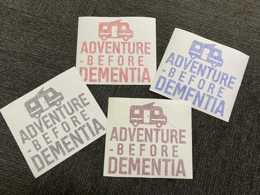 Adventure Before Dementia decal/sticker