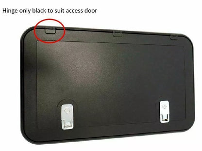 Coast Access Door Hinge T/S Doors 1-12 (Black)