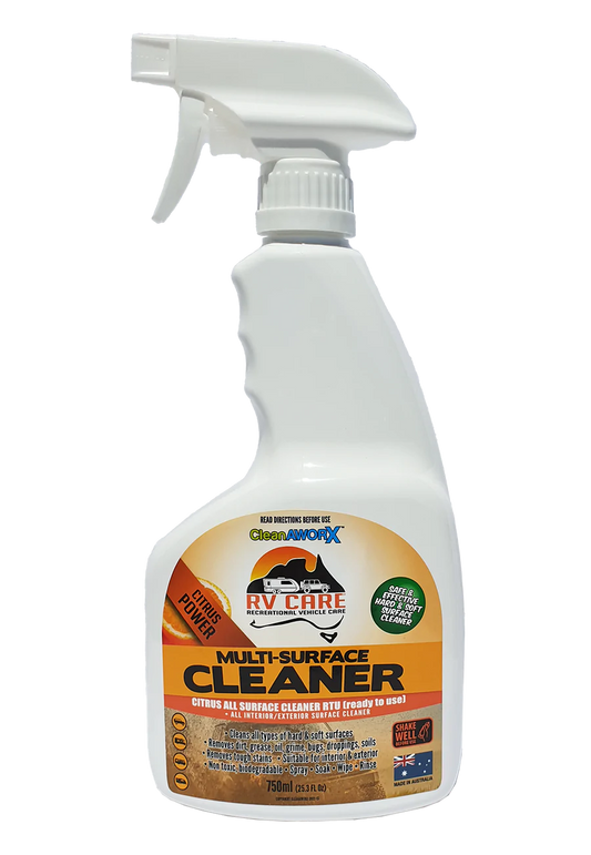 CLEANAWORX RV CARE MULTI SURFACE CLEANER CITRUS RTU 750ML