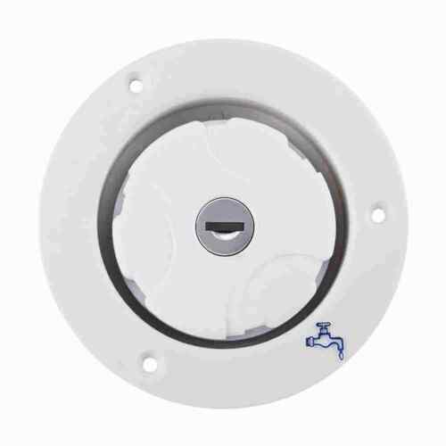 Water Filler Lockable White