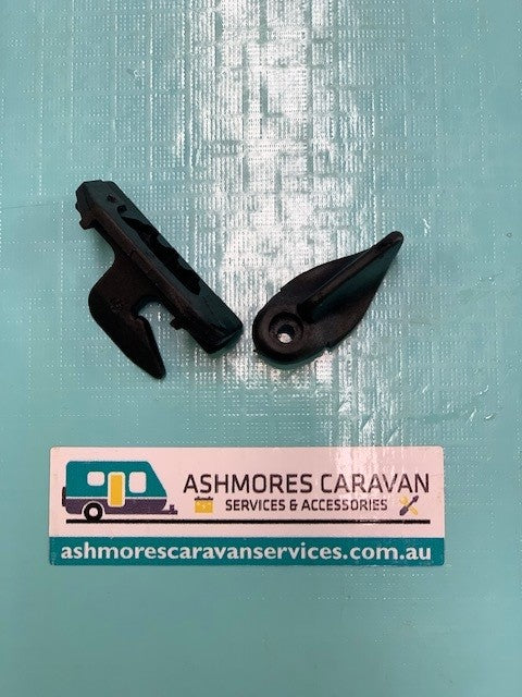 WOW SLIDE LOCK ASSY BLACK - 2 PARTS